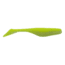 Bass Assassin Walleye Turbo Shad, 10, 4in, Limetreuse Glow, WA32523