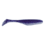 Bass Assassin Walleye Turbo Shad, 10, 4in, Black-Purple Ice, WA32541