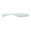Bass Assassin Walleye Turbo Shad, 10, 4in, White, WA32108