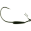 Bass Assassin Weighted Swim Hook, 5/0 Hook, Watermelon/Red Glitter, 1/4oz, 3/per Pack, SWIM14075