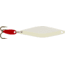Swedish Pimple Do-Jigger Casting/Trolling Spoon, 1/6 oz, 1-3/4 in, White Glow, 1DJWHITEGL