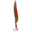 Bay de Noc Flutter Laker Taker Spoon, 4in, Floating, 1/4oz, Fluorescent Orange Gold, 9016-FOG