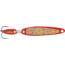 Swedish Pimple Jigging Lure, 1/10 oz, 1 in, Red Ice, 2REDICE