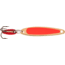 Swedish Pimple Jigging Lure, 1/10 oz, 1 in, Fluorescent Orange/Gold, 2FOG