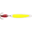 Bay de Noc Swedish Pimple Jigging Lure, Fluorescent Yellow/Chartreuse, 1/10oz, 1in, 2AFY/CH