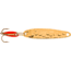 Swedish Pimple Jigging Lure, 1/10 oz, 1 in, Hammered Gold, 2AG