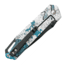 Bear And Son Bear Edge Brisk 3.0 Frame Lock Knife TrueTimber Rift Blue SS 3" Black, Blue/White, 440, adult, BHQ-212475