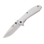 Bear And Son Bear &amp; Son Spring Assisted Frame Lock Knife Stainless Steel 2.9" Bead Blast, Gray, High Carbon Steel, adult, BHQ-212163