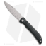 Bear and Son Knives Drop Point Slip Joint Folding Knife, 3.50in, D2, Drop Point Blade, G10 Black Handle, Steel/Black, 8.00in, BHQ-196288