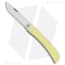 Bear and Son Knives Large Farmhand Traditional Folding Knife, 3.625in, 1095, Normal Blade, G10 Yellow Handle, Steel/Yellow, 8.25in, BHQ-39417