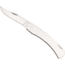Bear and Son Knives Lockback Folding Knife, 2.75in, High Carbon Stainless Steel, Clip Point, Stainless Steel Handle, 105