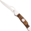 Bear and Son Knives Locking Cowhand Folding Knife, 2.88in, 1095 Carbon Steel, Heritage Walnut Handle, C2149L