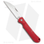 Bear and Son Knives Wharncliffe Folding Knife, 3.25in, D2, Wharncliffe Blade, G10 Red Handle, Steel/Red, 7.75in, BHQ-196292