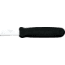 Bear &amp; Son Cushion Grip Fixed Blade Knife, hollow ground High Carbon SS blad, Black Kraton cushion grip Handle BC486