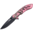 Bear &amp; Son Cutlery Brisk 1.0 4 1/16 Realtree Xtra Colors Pink Camo Frame Lock Folder - 71506