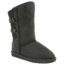 BearPaw Boshie Winter Boot - Womens-Black Distressed-Medium-6 US