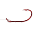 BearPaw Red Sea Guard Snelled Hook / 18in Mono Leader, Size 2, 5 per Pack, SWBR-2