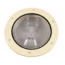 Beckson Marine 4&quot; Clear Center Screw-Out Deck Plate - Beige 46420
