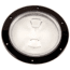 Beckson Marine 6&quot; Clear Center Screw-Out Deck Plate - Black 46426