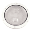 Beckson Marine 6&quot; Clear Center Screw Out Deck Plate - White 46428