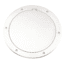 Beckson Marine 6&quot; Smooth Center Pry-Out Deck Plate - White 46449