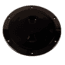 Beckson Marine 6" Smooth Center Screw-Out Deck Plate - Black 46423