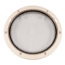 Beckson Marine 8&quot; Clear Center Pry-Out Deck Plate - Beige 46455