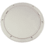 Beckson Marine 8&quot; Smooth Center Pry-Out Deck Plate - White 46453