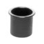 Beckson Standard Series Recessed Drink Holder - 3 Hole Cut x 2-7/8 Depth, Black, GH33-B1-U
