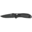 Benchmade 551 Griptilian Folding Knife, Plain Edge/ BK1 Coated D2 Steel Blade/ Black Handle 551BKD2
