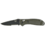 Benchmade 551 Griptilian Knife by Pardue Design w/ Combo Edge BK1 Coated Blade & Olive Drab Handle 551SBKOD