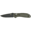 Benchmade 551 Griptilian Knife by Pardue Design w/ Plain Edge BK1 Coated Blade & Olive Drab Handle 551BKOD