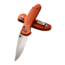Benchmade 551 Griptilian Pardue Knife, Plain Edge Corrosion Resistant Blade & Orange Handle 551H2O