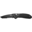Benchmade Griptillian Tanto Folding Knife, Combo Edge, BK1 Blade, Black Handle 553SBK