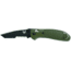 Benchmade Griptillian Tanto Folding Knife, Plain Edge, BK1 Blade, Olive Drab Handle 553BKOD