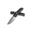 Benchmade Tengu Flipper Folding Knife, 2.77in, Tanto, Black Contoured G10 Handle with white G10 Base layer, 601