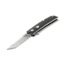 Benchmade Tengu Flipper Folding Knife, 2.77in, Tanto, Black Contoured G10 Handle with white G10 Base layer, 601