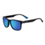 Berkley BER003 Sunglasses, Black Frame, Blue Mirror Grey Base Lens, 1479101