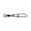 Berkley Cross-Lok Snap and Swivels, 175#, Black, 3/Pack, P1/0XSB