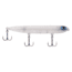 Berkley Drift Walker Hard Bait, Topwater, 110, 1/2 oz, 110mm, Topwater, Hook Size 6, 3 Hooks, Ghost White, 110, 1487133