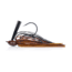 Berkley Finesse Jig, 1/4 oz, Hook Size 4/0, Black Brown Amber, 1557958