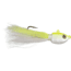 Berkley Fusion19 Bucktail Jigs, 3/4 oz, White Chartreuse, 5/0, 1482984
