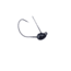 Berkley Fusion19 Weighted Wacky Head, Hook Size 1/0, Tackle Size 1/4oz / 7g, Black, 1504500