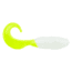 Berkley Gulp! Alive! Saltwater Swimming Mullet Soft Bait, Pearl White/Chartreuse, 5in, 1519960