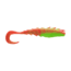 Berkley Gulp! Saltwater Nemesis Prawn Curl Tail Soft Bait, 4in, 4 Pack, Nuclear Chicken, 1551579