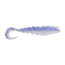 Berkley Gulp! Saltwater Nemesis Prawn Curl Tail Soft Bait, 4in, 4 Pack, Violet Haze Fleck, 1637570