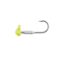 Berkley Half Head Jigs, Hook Size 1/0, Tackle Size 1/8oz / 3.5g, Chartreuse, 1435331