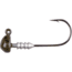 Berkley Half Head Jigs, Hook Size 1, Tackle Size 1/16 oz / 1.8g, Green Pumpkin, 1435326
