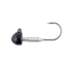 Berkley Half Head Jigs, Hook Size 2/0, Tackle Size 1/4oz / 7g, Black, 1435339