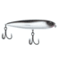 Berkley J-Walker 100 Saltwater Hard Bait, Topwater, Saltwater, 100, 1/2 oz, 100mm, Topwater, Hook Size 4, 2 Hooks, Black Chrome, 1547876